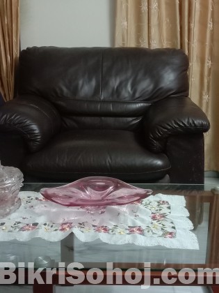 Leather Sofa set